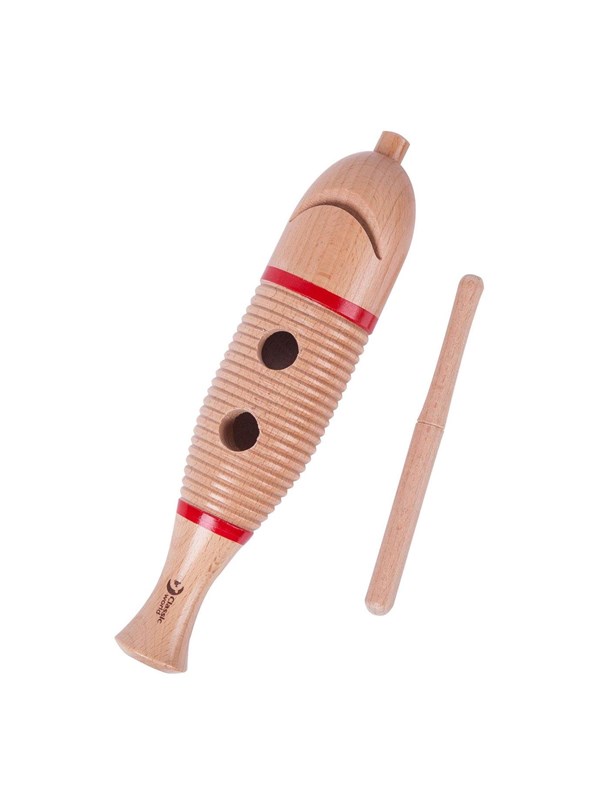 Classic World Maxi Guiro with Stick