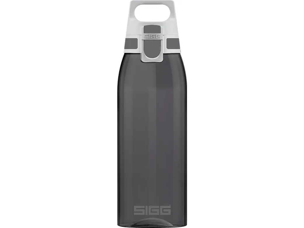 SIGG Total Color Anthracite, 1000 ml, Daglig bruk, Fitness, Idretter, Antrasitt, Tritan, Voksen, Monokromatisk