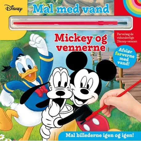 Maling med vann - Disney - Mickey og venner