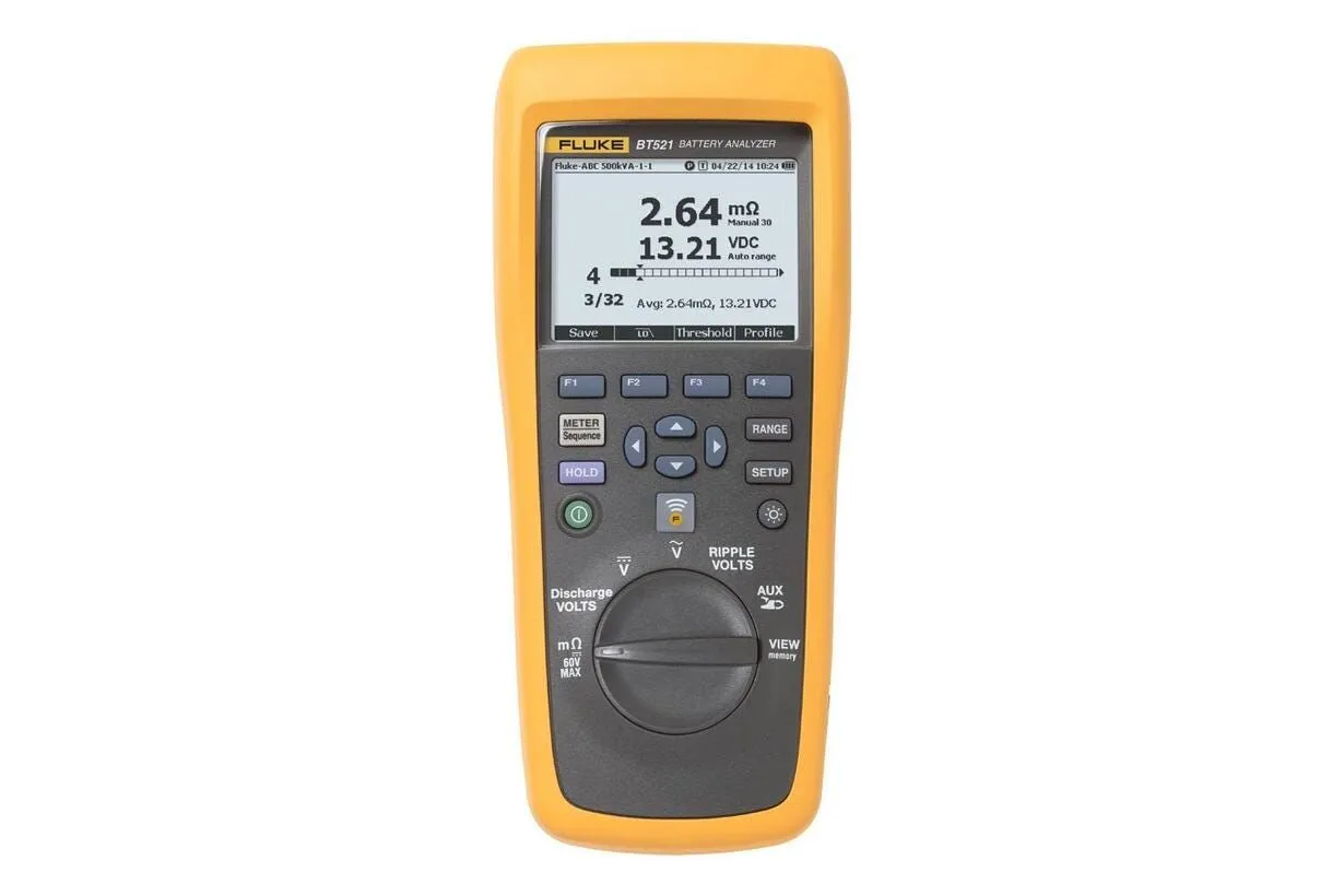 Fluke BT521, 600 V, IP40, Gult, Grå
