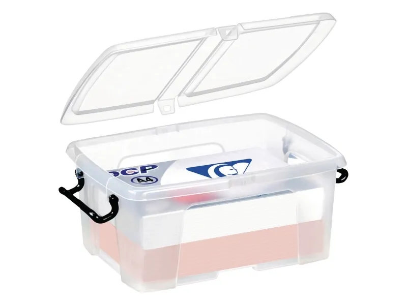 Opbevaringskasse, CEP® Strata HW671, HxBxL: 18,3 x 29,5 x 40,5 cm, transparent