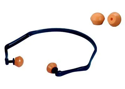 3M Bügelgehörschuetzer 26 dB 7000034667 1 St., Gjenbrukbar øreplugg, Jobb, Normal, In-ear, Blå, Oransje, PU-skum, Plast