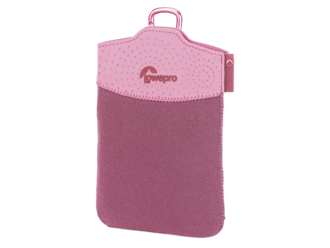Lowepro Tasca 30 - Etui til mobiltelefon/afspiller/kamera - neopren - rosa, Blossom