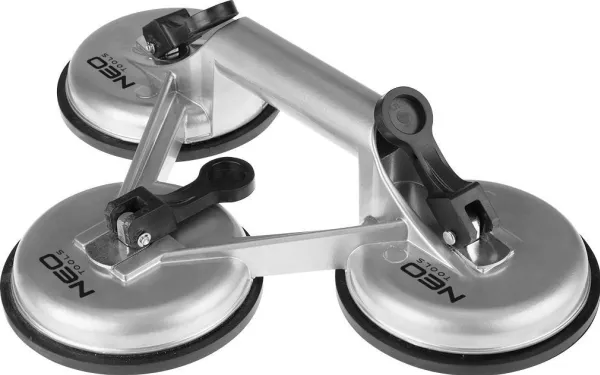Glassbærer NEO 56-803, trippel aluminium, 150 kg