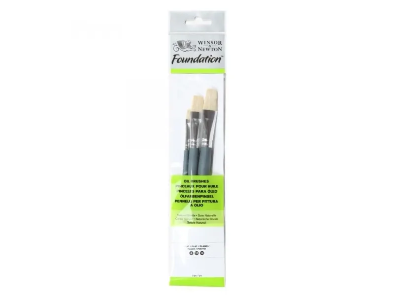 Winsor & Newton 5295020, Børstesett, Flat pensel, Syntetisk