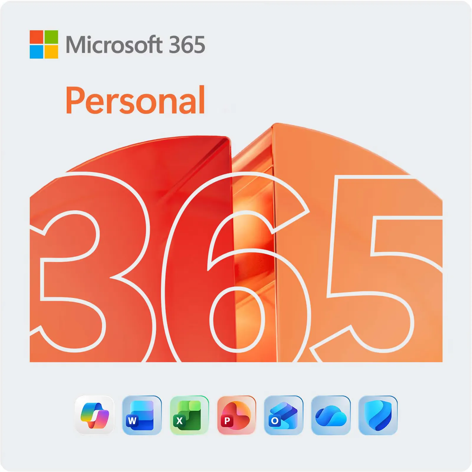 Microsoft 365 Personal Subscription 1 year - Medialess Box - Norwegian