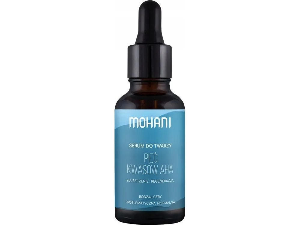 MOHANI_Regenererende og eksfolierende ansiktsserum Five AHA Acids 30ml
