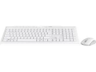 Tastatur + mus Rapoo Zeataw trådløst Multi-Mode 8210M, hvit