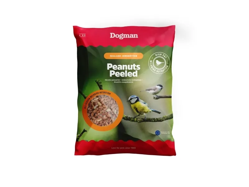 DOGMAN Skallede peanøtter 4kg