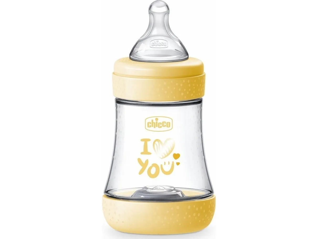 CHICCO flaske P5 plast, sil. 150 ml, slow uni