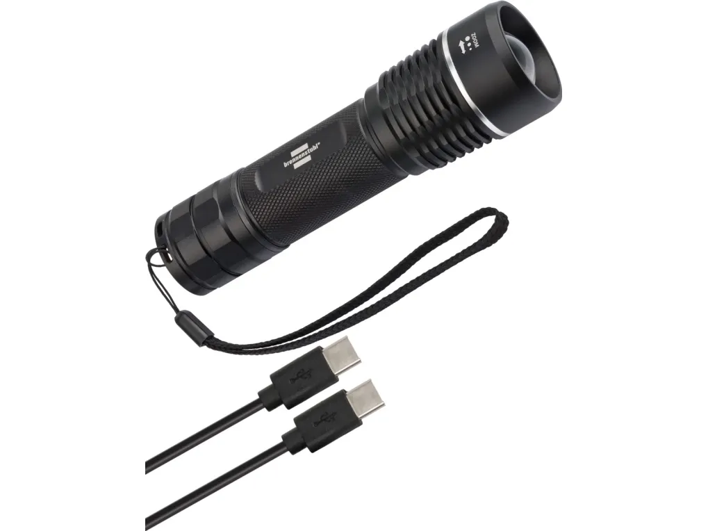 Brennenstuhl 1178600801, Lommelykt, Sort, Metall, IP67, LED, 1200 lm