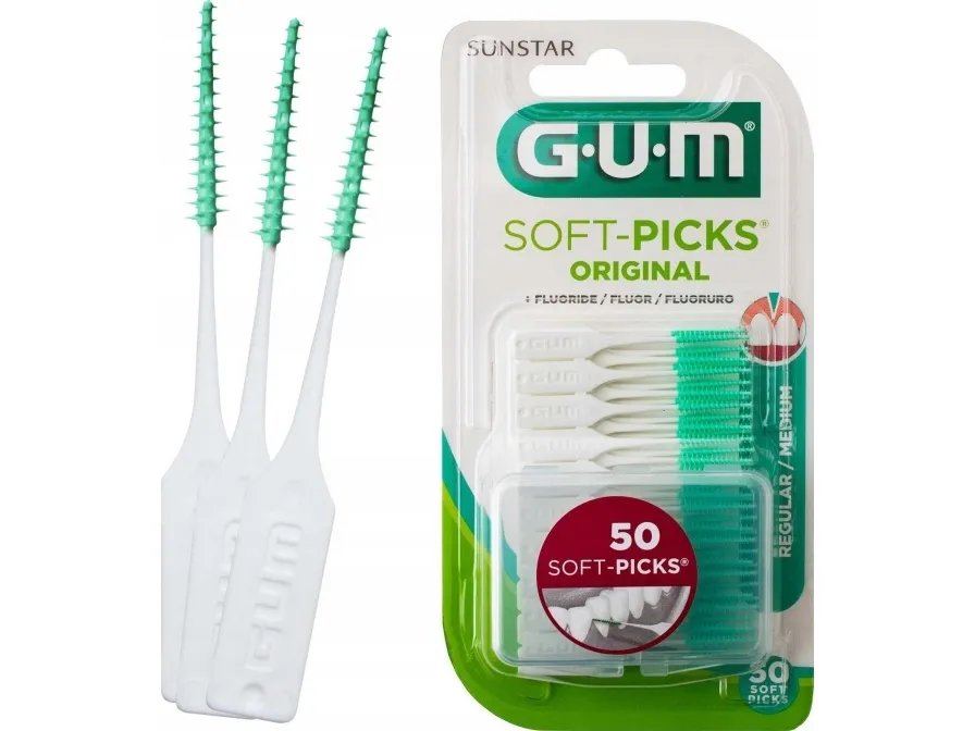 GUM GUM ORIGINAL mellomromsrensetråder M medium 50 stk