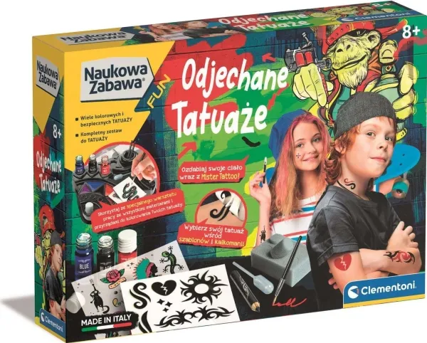 Clementoni Science Fun Wacky Tattoos 50721