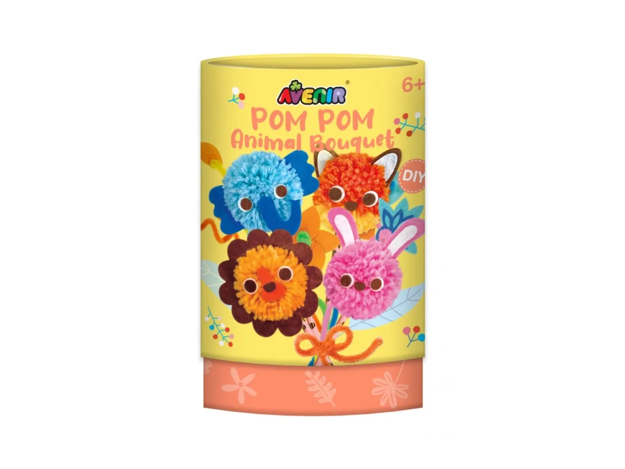 Pom Pom Bukett med pomponger Animals Avenir