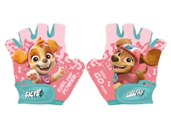 Seven Polska Sykkelhansker Paw Patrol, rosa