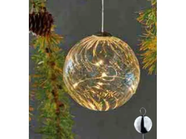 Sirius Wave Ball - Klar - Ø 8 cm