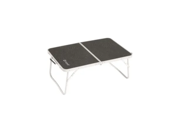 Outwell Heyfield Low Table, Sort, Hvit, Aluminium, Rektangulær form, 2 ben, 400 mm, 600 mm