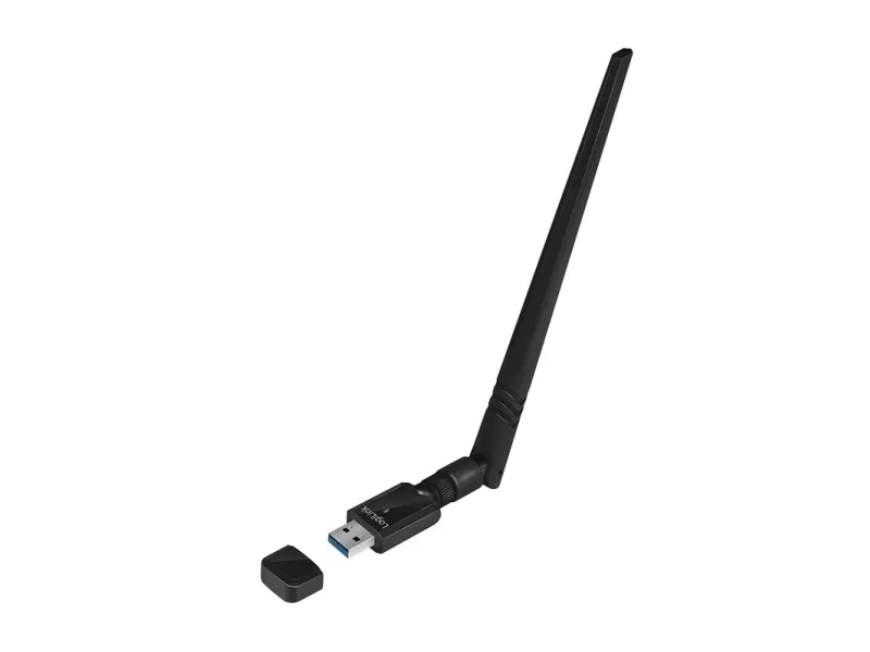 LogiLink WL0246, Trådløs, USB, WLAN, 876 Mbit/s, Sort