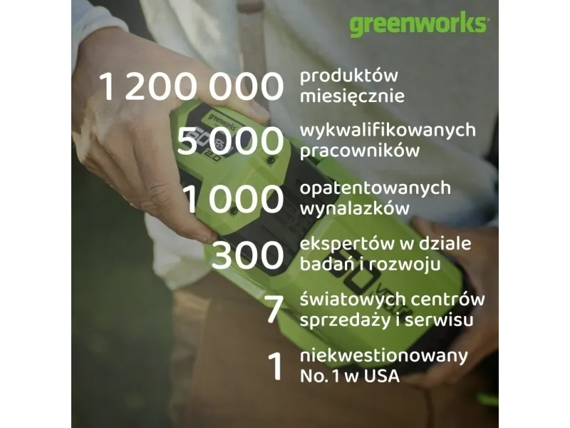 Greenworks G24SS Håndholdt Overfræser 24V - uden batteri og lader