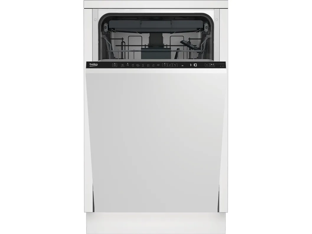 Beko DIS46120 - Oppvaskmaskin - innebygd - Nisje - bredde: 45 cm - dybde: 56 cm - høyde: 82 cm