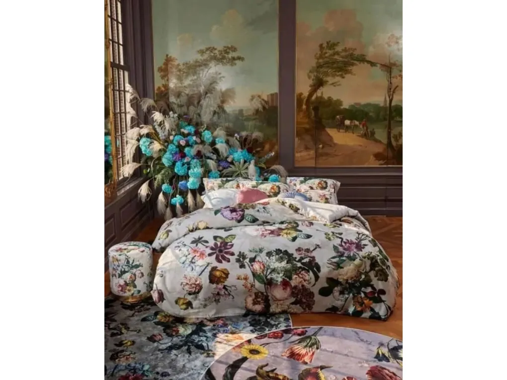 Essenza Fleur Duvet Cover Grey 140x200-60x63