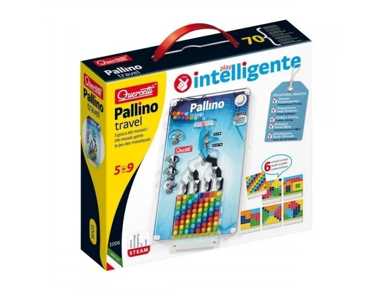 Quercetti mosaikk Pallino koding reisevariant