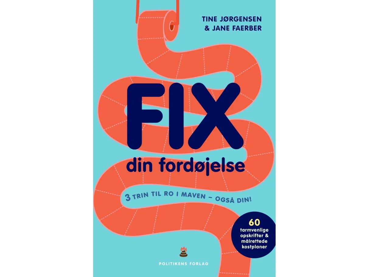 Fiks fordøyelsen din | Jane Faerber  Tine Jørgensen | Språk: Dansk