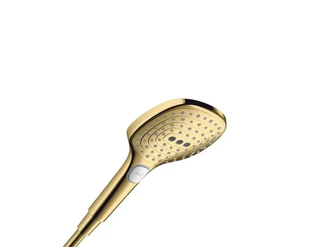 hansGrohe Raind. Select E120 3jet håndbruser poleret guld-optik