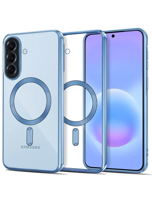 Tech-Protect  MagFlex MagSafe Case for Samsung Galaxy A57 5G - Clear Blue