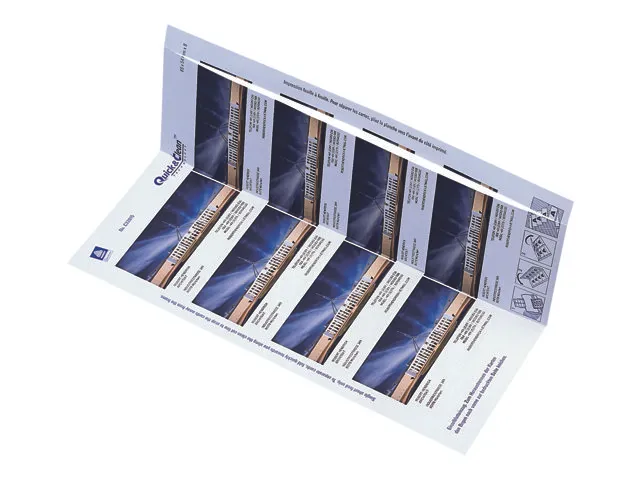 Avery Quick&Clean - Matt - belagt - hvit - 220 g/m² - 10 stk 8) visittkort