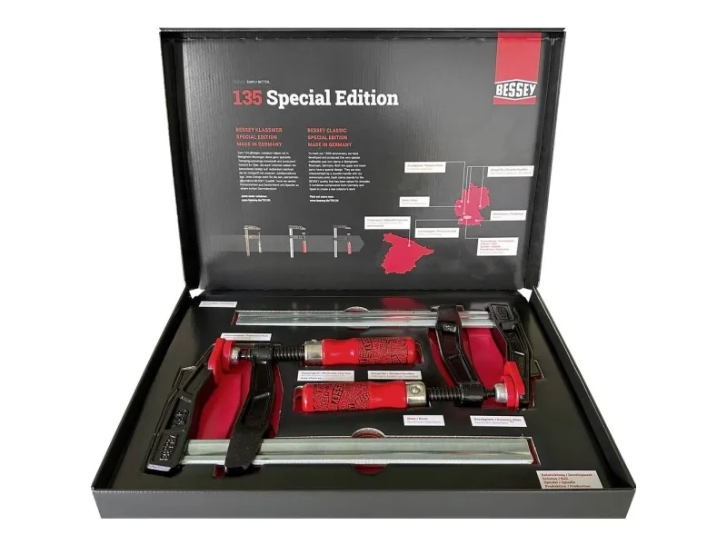 Bessey BESSEY TGA25SET-135 2x Anniversary Clamp limited