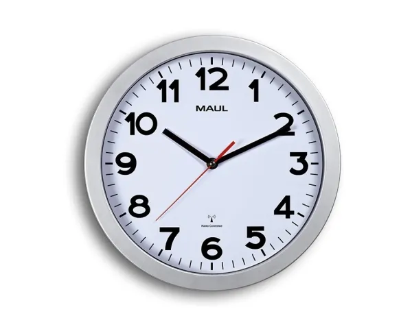 MAUL 9053095, Vegg, Sirkel, Hvit, Plast, Glass, AA