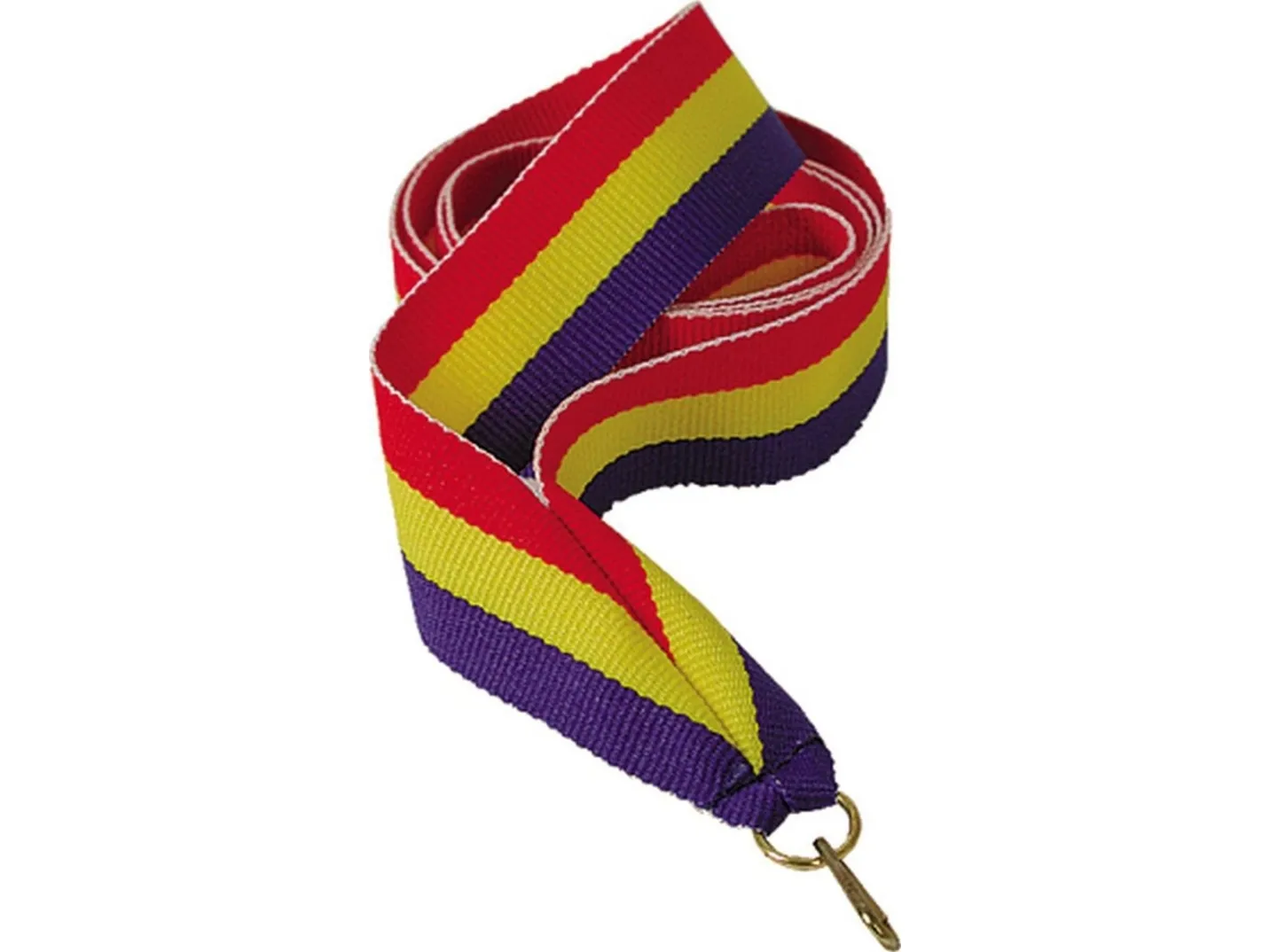 Victoria Sport Medaljebånd 11 mm rød-gul-blå