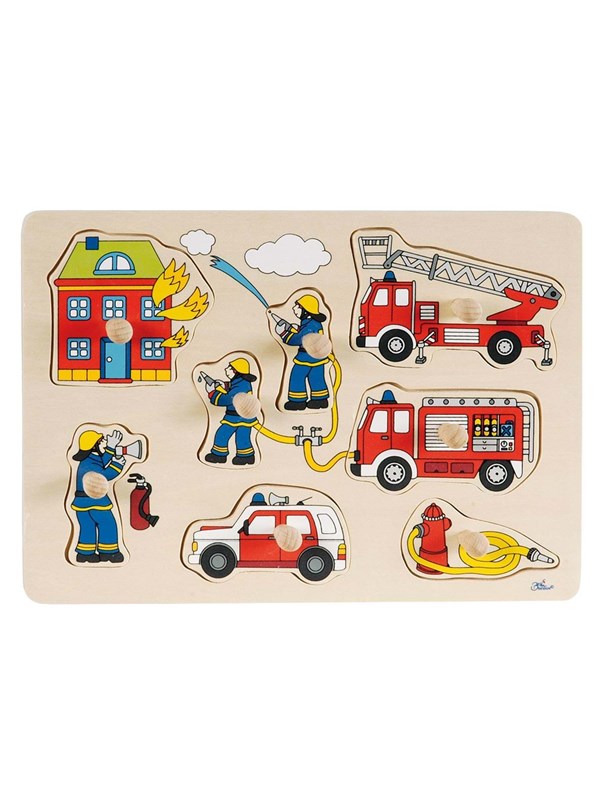 Goki Bubble Puzzle Fire Department Tre
