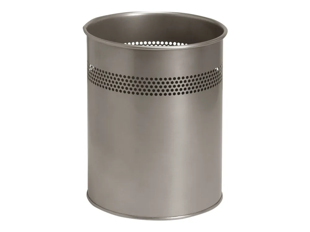 TWINCO A/S - Avfallskurv - 15 L - metall - sølv