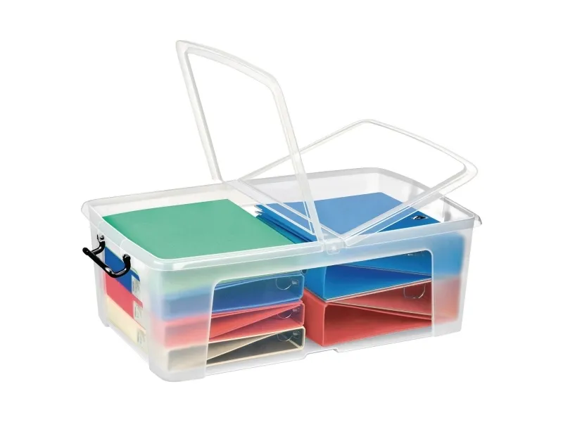 Opbevaringskasse, CEP® Strata, 50 l, HxBxL: 24,1 x 45 x 69,5 cm, transparent