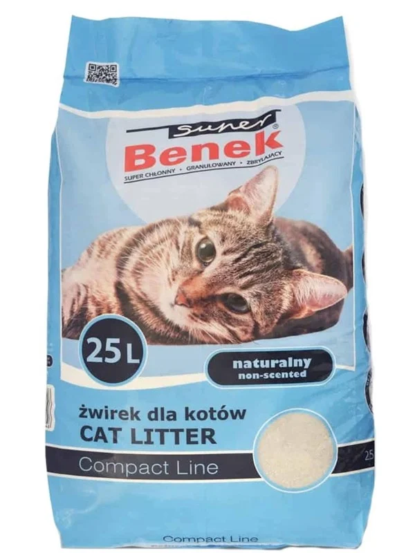 Certech Super Benek Compact Natural Active 25L (20 kg)