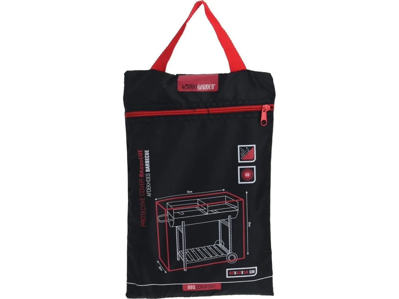 ProGarden grilltrekk 82x60x48 cm PROGARDEN