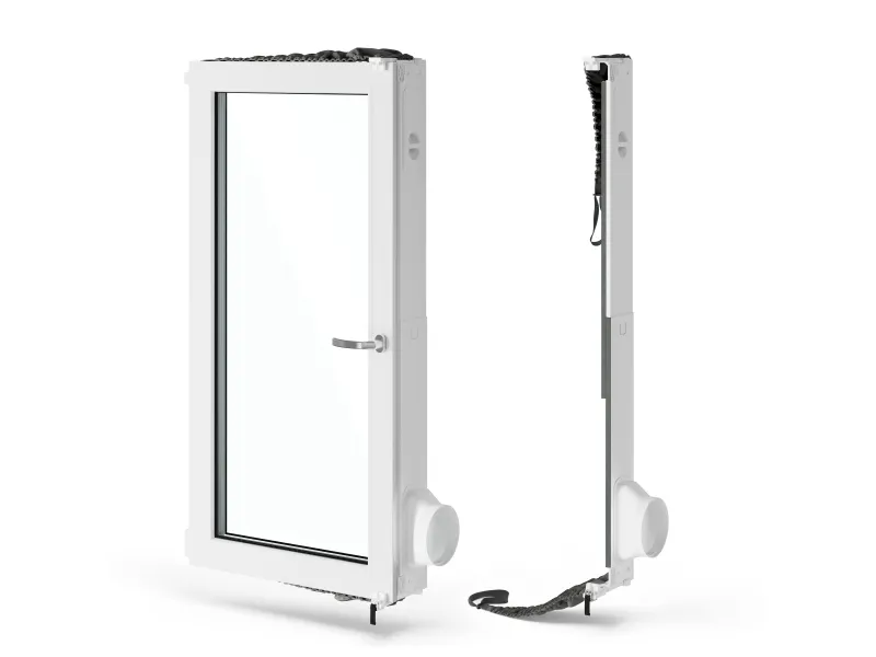 Electrolux EWKIT5, Vinduestætning, Hvid, Electrolux