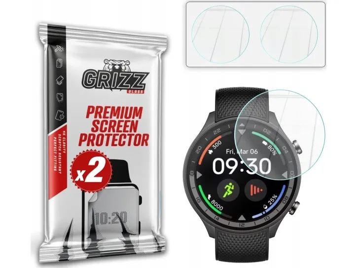 GrizzGlass Szkło hybrydowe GrizzGlass HybridGlass til OnePlus Watch 2R