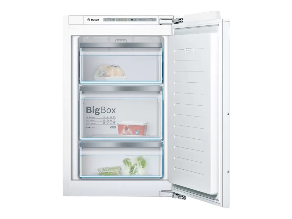 Bosch Serie | 6 GIV21ADD0 - Fryser - stående - innebygd - fordypning - bredde: 56 cm - dybde: 55 cm - høyde: 88 cm - 95 liter - Klasse D
