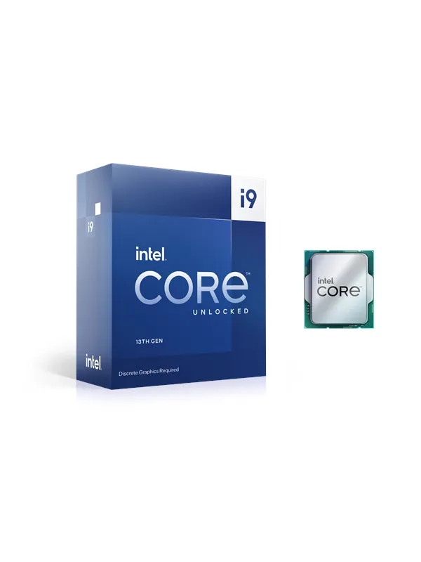 Intel Core i9-13900KF Raptor Lake Prosessor/CPU - 24 kjerner - 3 GHz - Intel LGA1700 - Intel Boxed (uten kjøler)