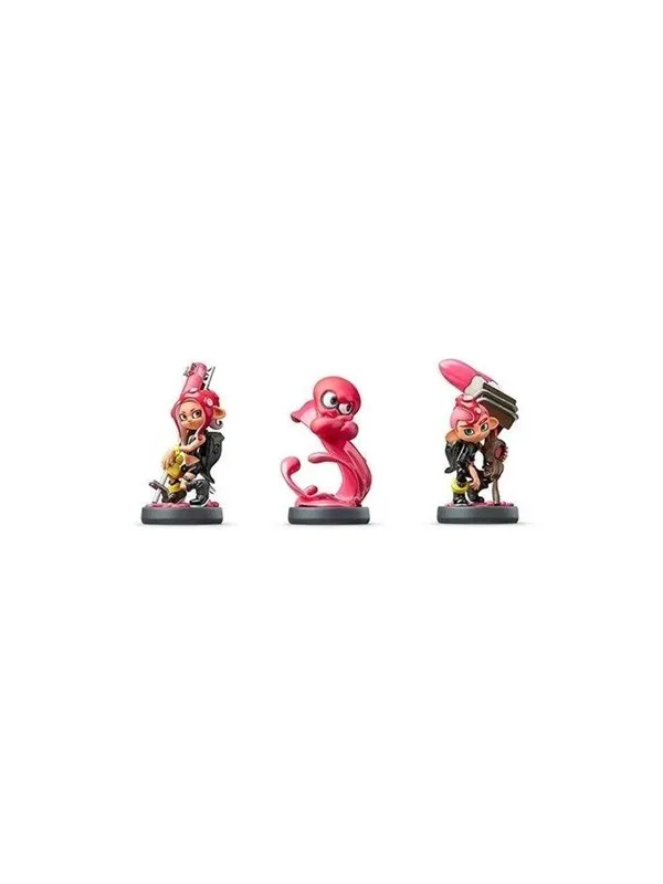 Nintendo Amiibo Octoling Girl - Boy - Octopus - 3 in 1