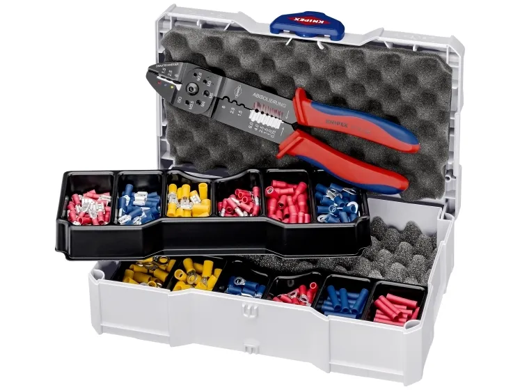 KNIPEX Press-sortimenter, for kabelplugg
