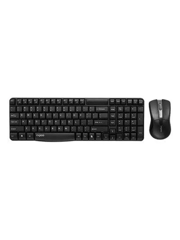 RAPOO X1800 - Tastatur & Mussett - Nordisk - Svart