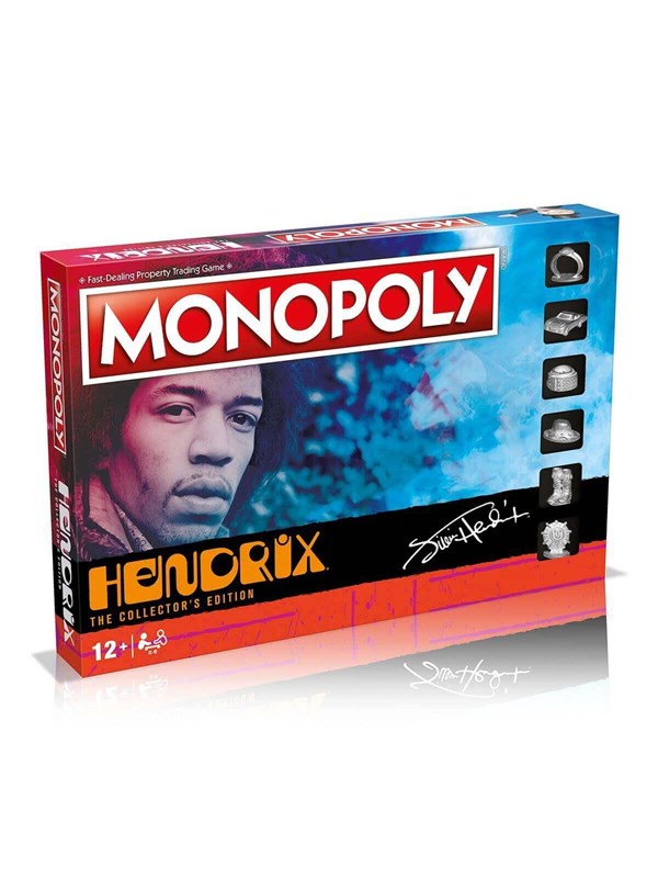 Winning Moves Monopoly Jimi Hendrix (English)