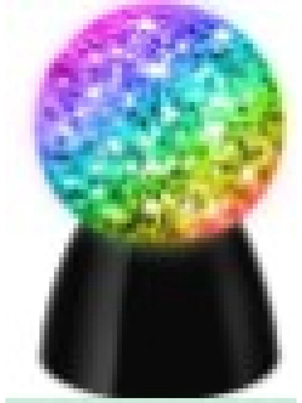 Music Glitter ball colour changing heigth 13cm