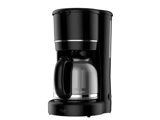 Kaffetrakter til 12 kopper / svart filterkaffetrakter / kaffebrygger / trakter