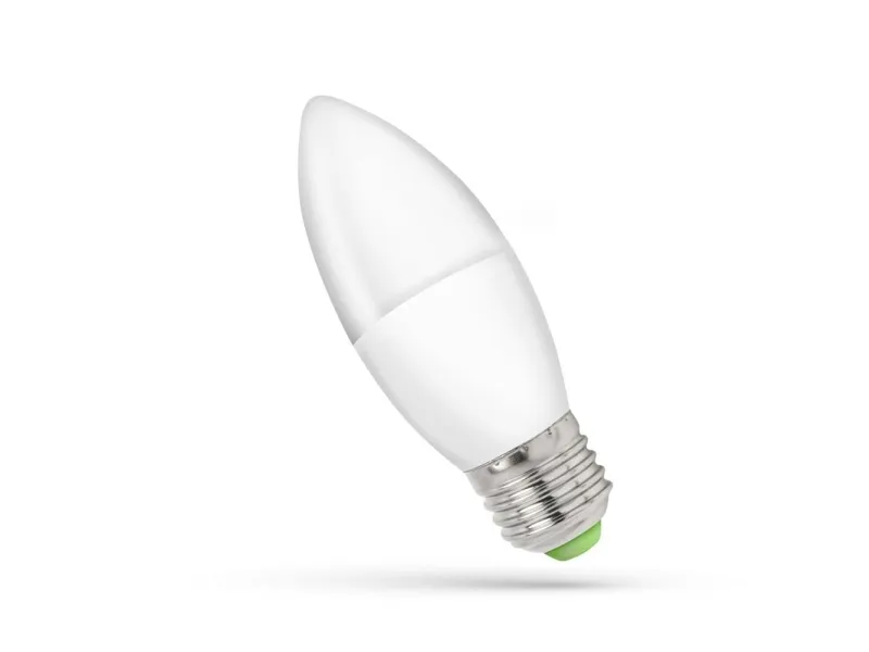 Spectrum LED Candle E27, 230V, 6W, WW (WOJ13061)