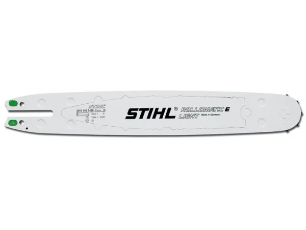 Stihl Rollomatic E Light, Solid motorsagstang, Stihl, 35 cm, 76,2 / 8 mm (3 / 8), Hvit, 1 stykker